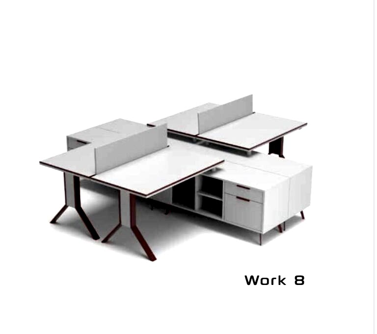 Work 8  çalışma masası - Ofis Mobilyaları