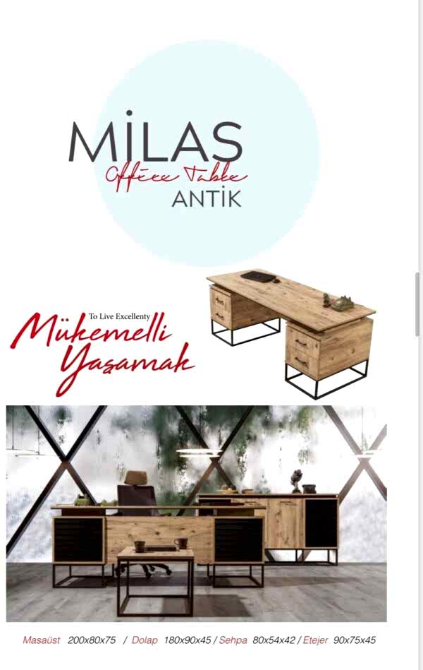 Milas makam takımı koltuksuz