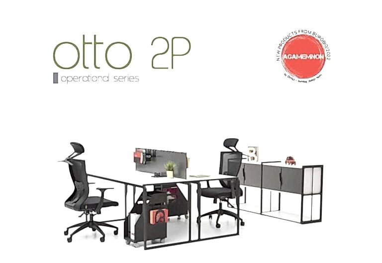 Otto 2p çalışma masası - Ofis Mobilyaları