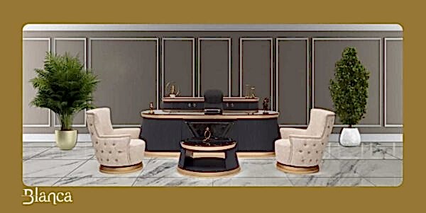 Blanca makam takımı oturma grubu dahil