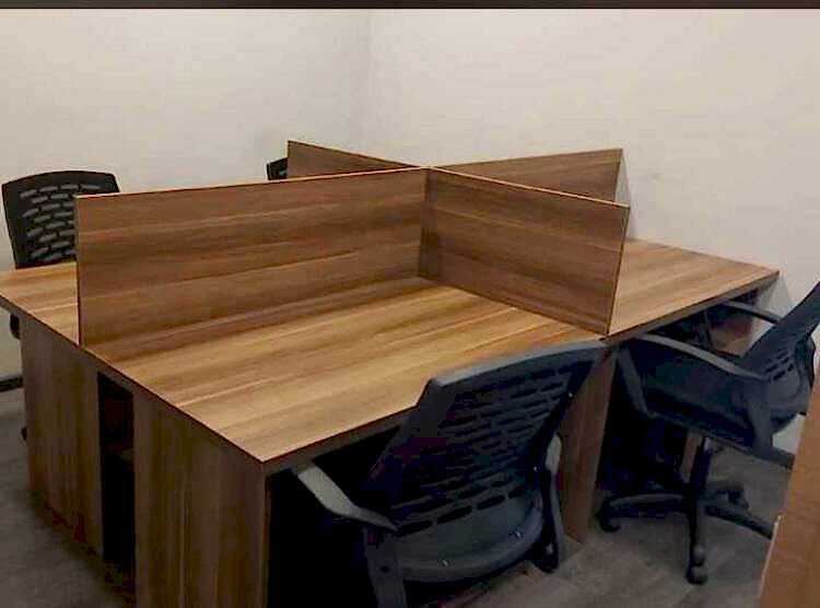 Fırat 4’lü Çalışma Grubu Koltuklar Dahil - Ofis Mobilyaları