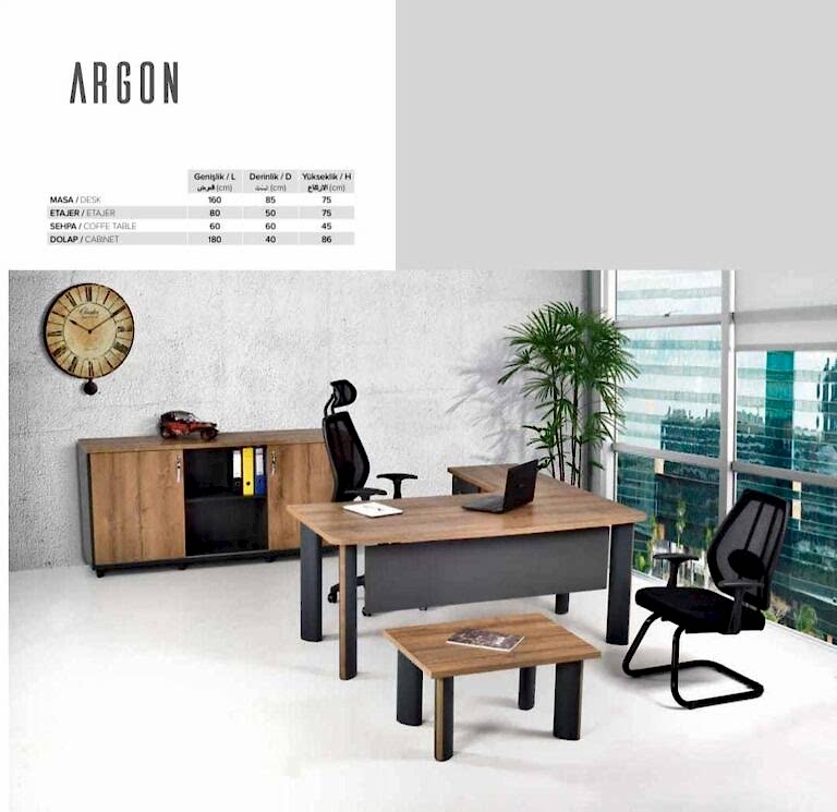Argon makam takımı koltuksuz - Ofis Mobilyaları