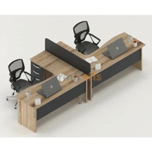 İkili Çalışma Masası - Ofis Mobilyaları