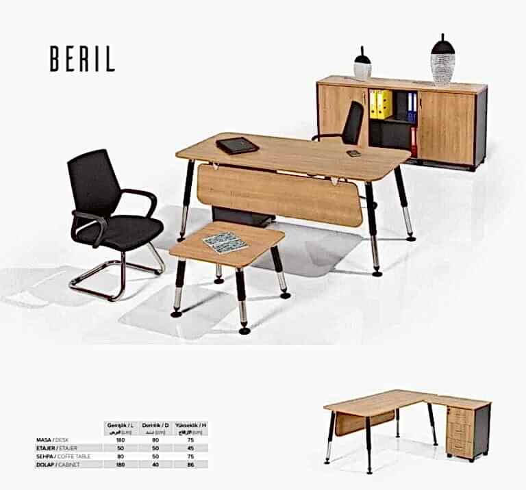 Beril makam takımı koltuksuz - Ofis Mobilyaları