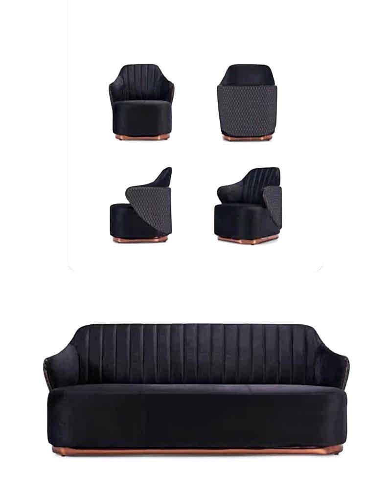 Amedeus oturma grubu 3+1+1 - Ofis Mobilyaları