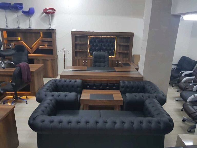 Hisar Makam Takımı (Chester 3lü Oturma Grubu)  Ofis takımı - Ofis Mobilyaları