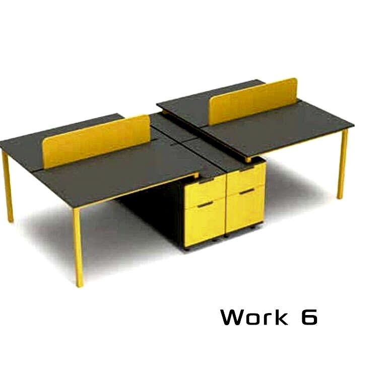 Work 6 çalışma masası - Ofis Mobilyaları