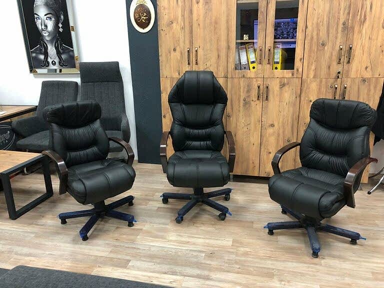 Dembaba ahşap koltuk seti - Ofis Mobilyaları