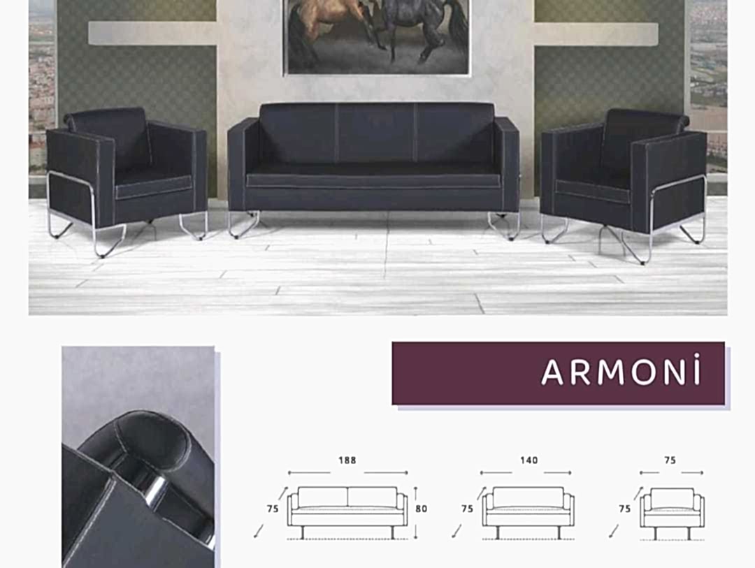 Armoni oturma grubu 3+1+1
