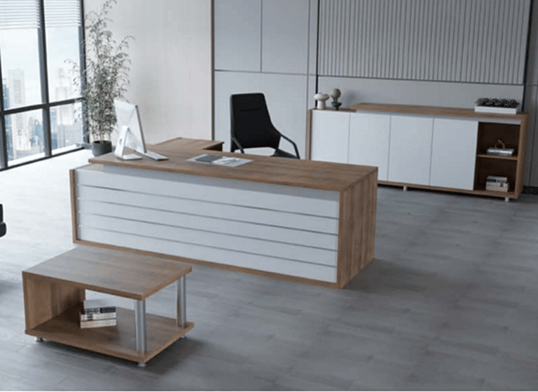 Alaçatı makam takımı koltuksuz - Ofis Mobilyaları