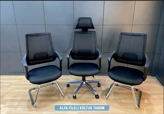Alfa Koltuk Seti Fileli - Ofis Mobilyaları