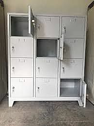 Öğretmen dolabı 12 gözlü - Ofis Mobilyaları