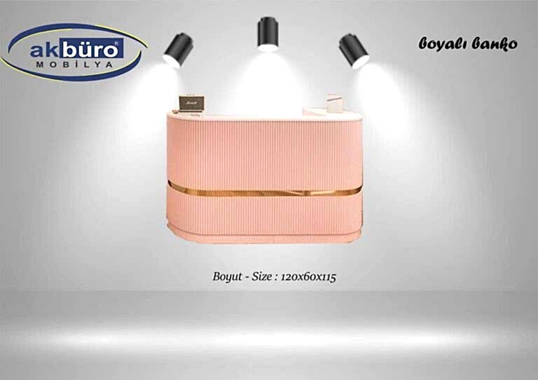 Boyalı mdf  Banko - Ofis Mobilyaları