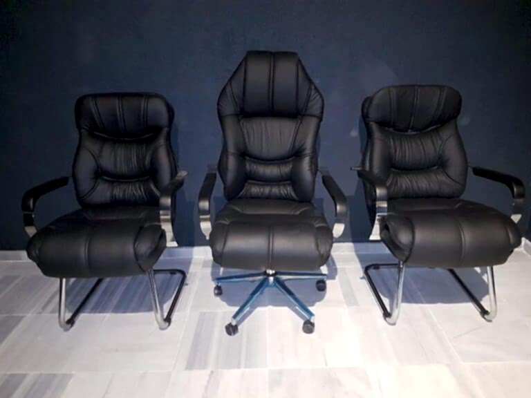 Dembaba krom koltuk seti - Ofis Mobilyaları