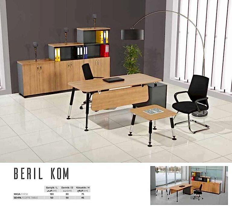 Beril kom makam takımı koltuksuz - Ofis Mobilyaları