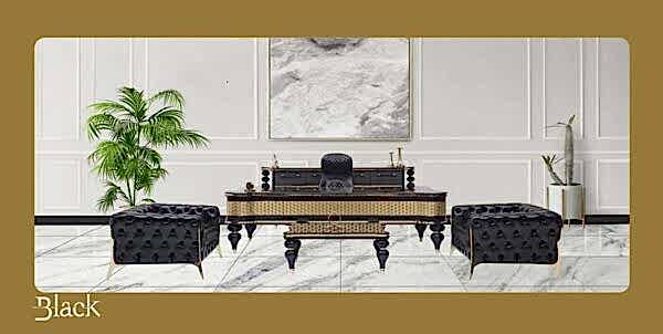 Black makam takımı koltuksuz