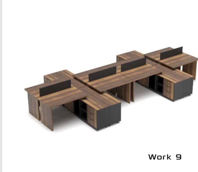 Work 9 çalışma masası - Ofis Mobilyaları