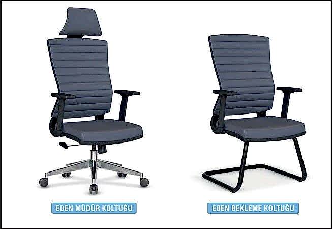 Eden 3 Lü Set Ofis Koltuk Takımı - Ofis Mobilyaları