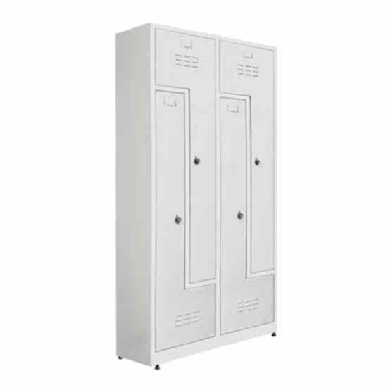 Dörtlü çelik soyunma z dolabı - ofis mobilyaları