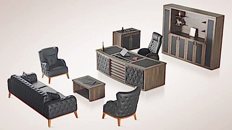 Kratos makam takımı oturma gruplu - Ofis Mobilyaları