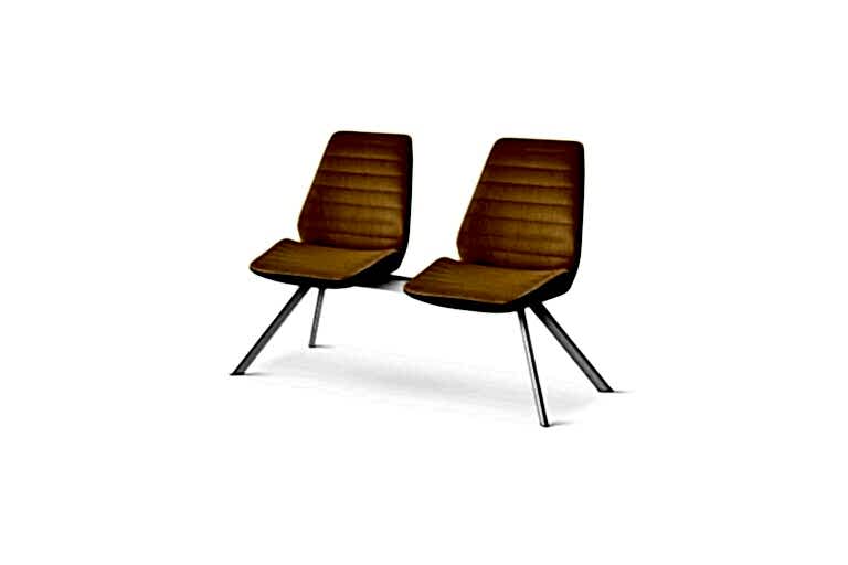 2’li krom bekleme koltuğu - Ofis Mobilyaları